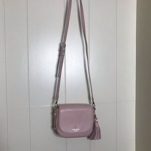 Pink Leather Kate Spade Crossbody